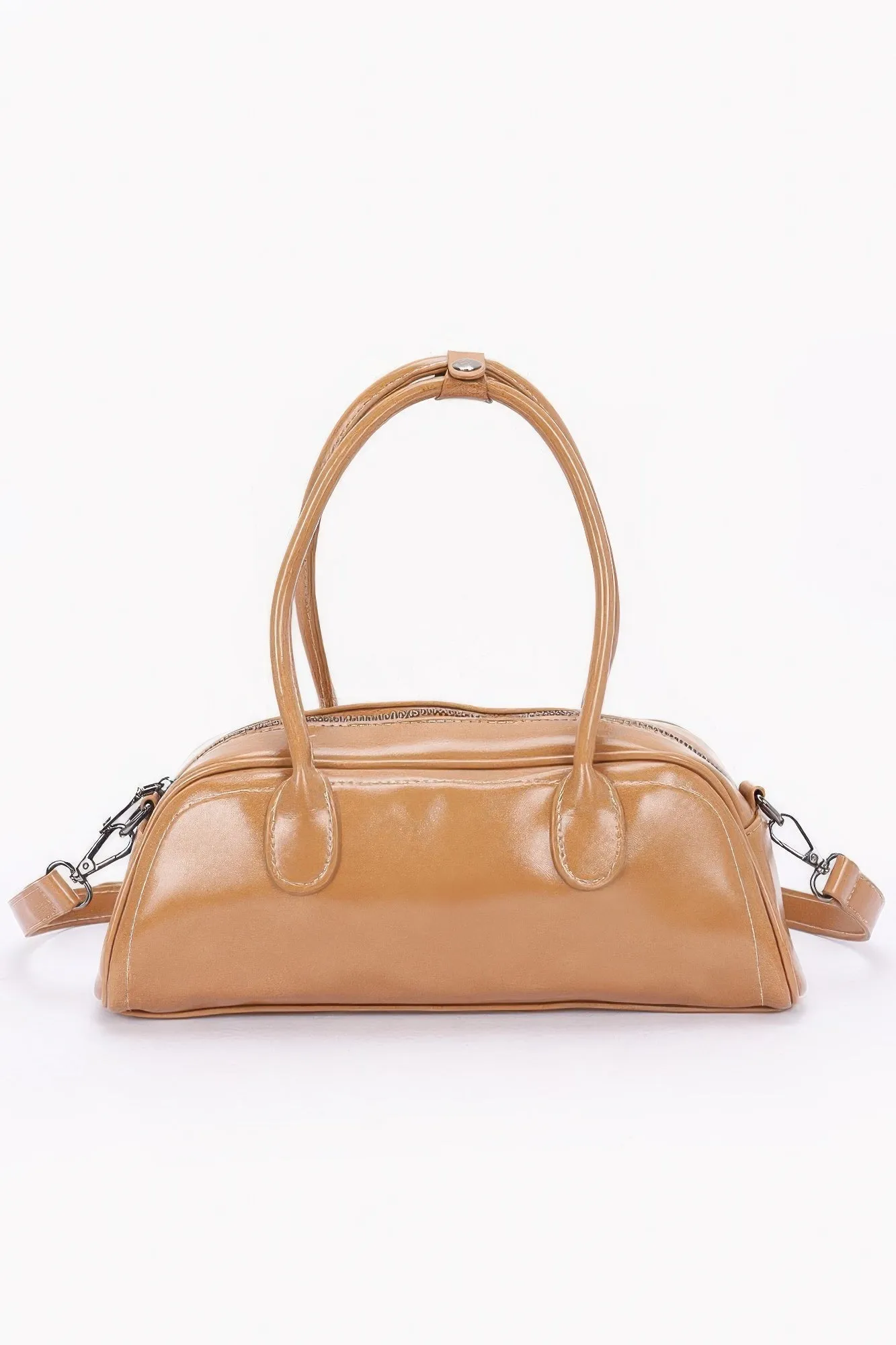 Faux Leather Sport Bag