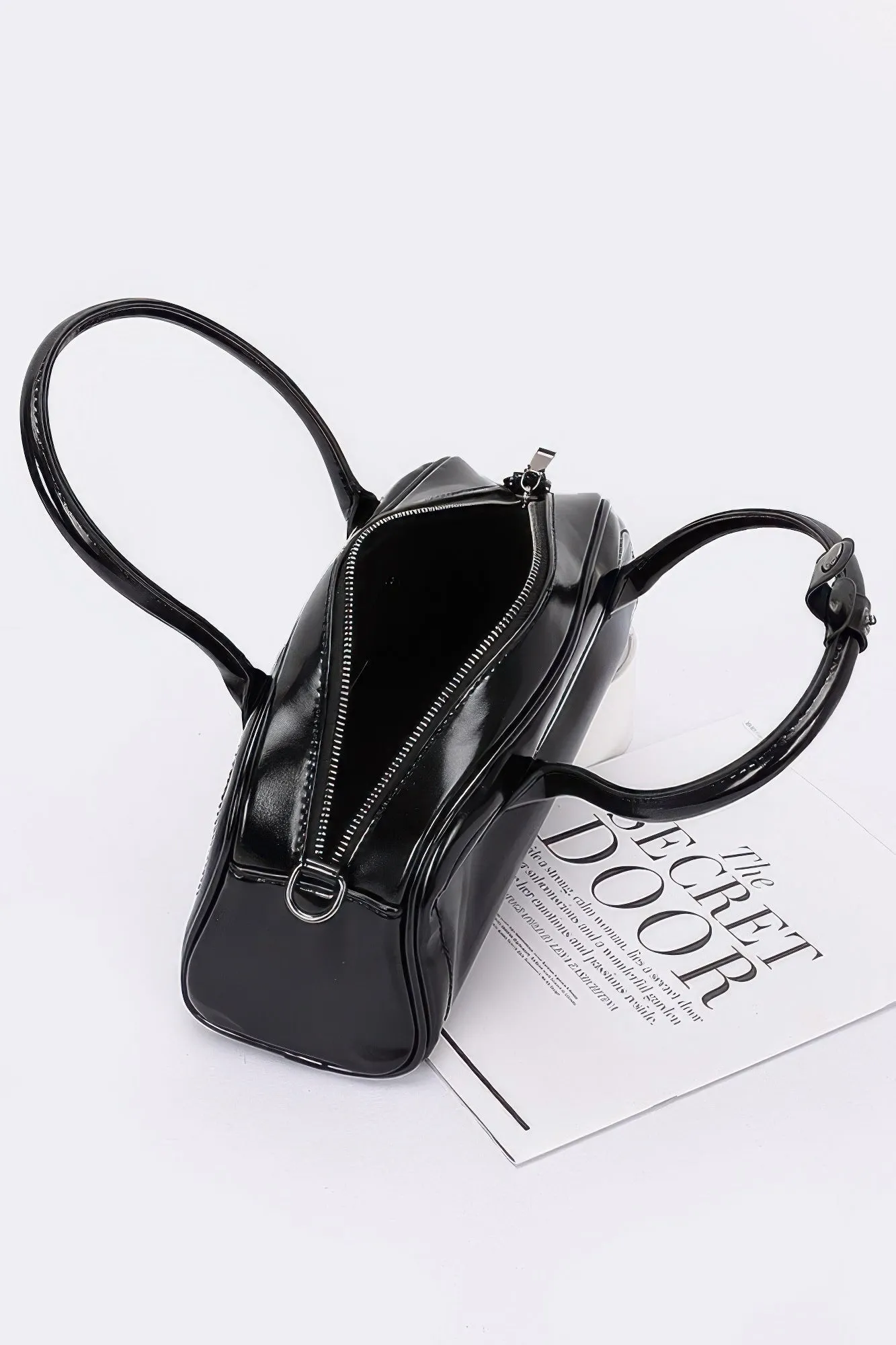 Faux Leather Sport Bag