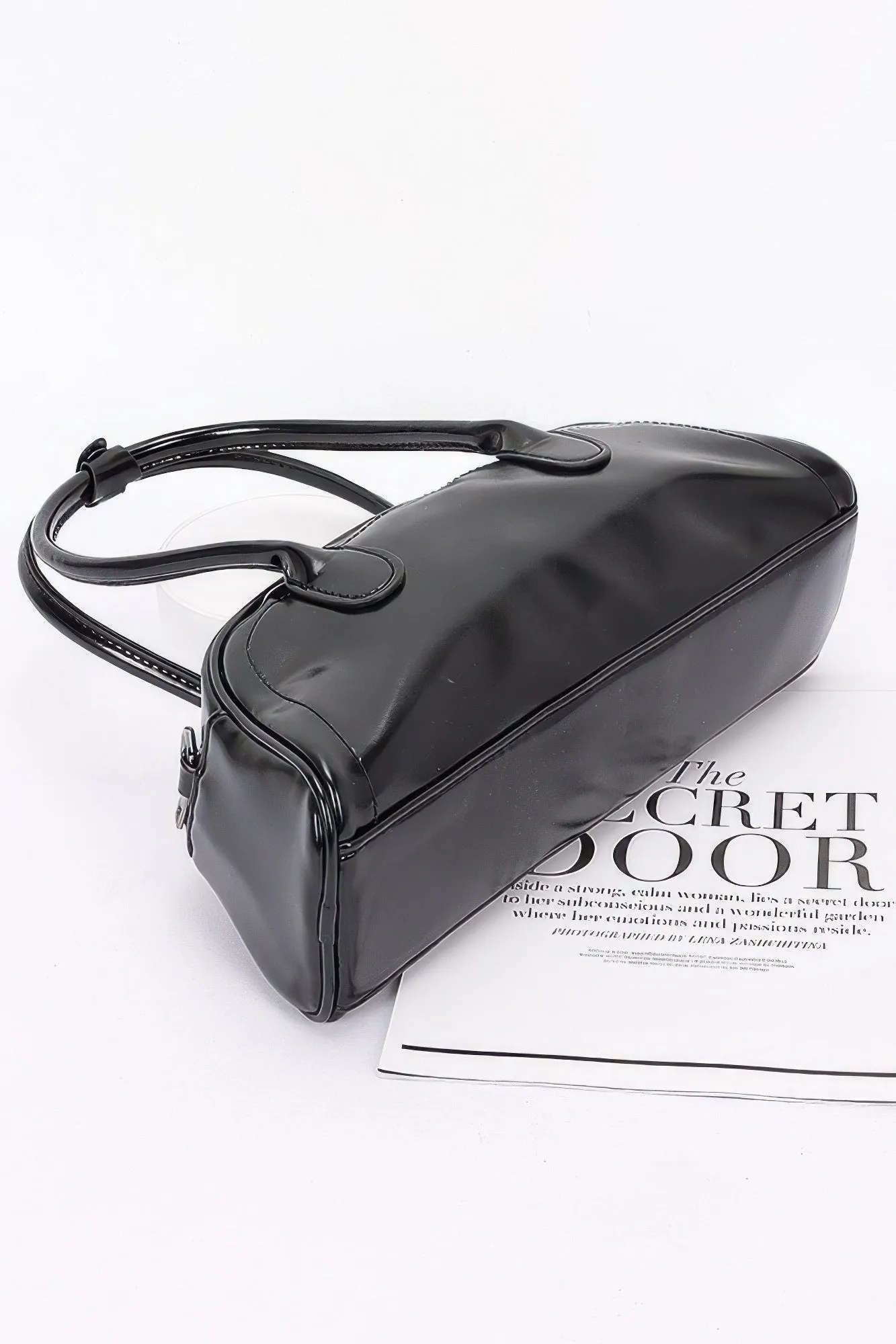 Faux Leather Sport Bag