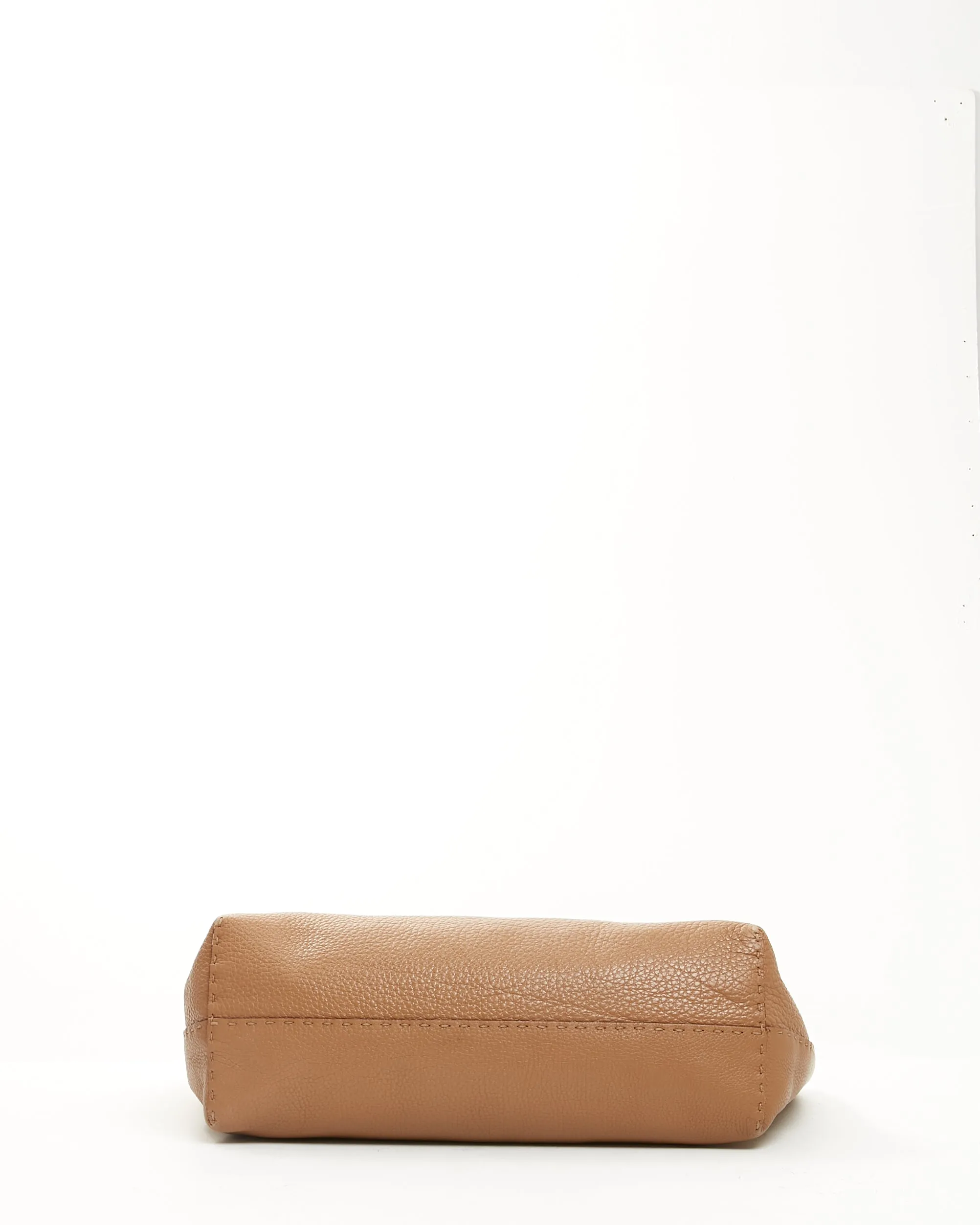 Fendi Tan Selleria Leather Tote Bag