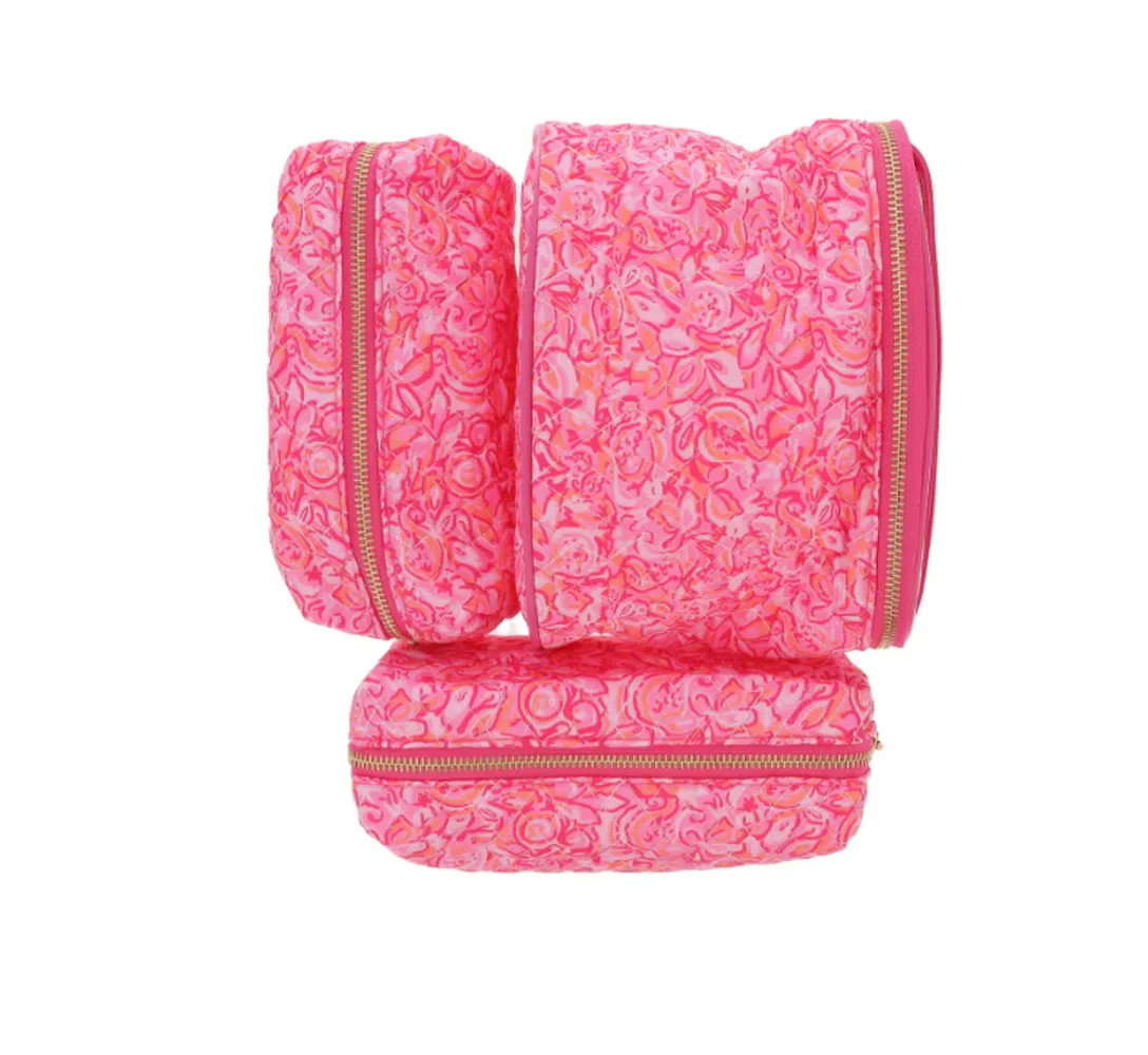 Flirty Floral Travel Organizer