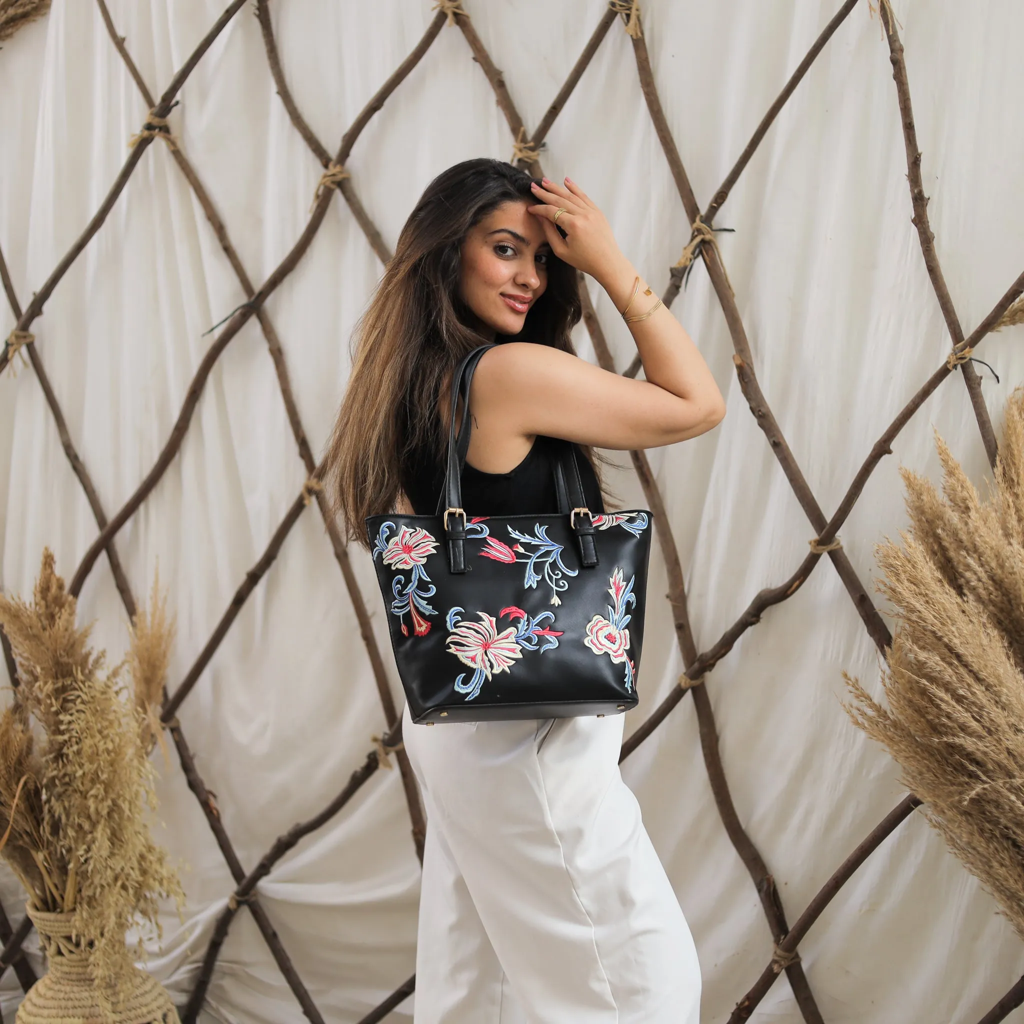 Floral Chic black