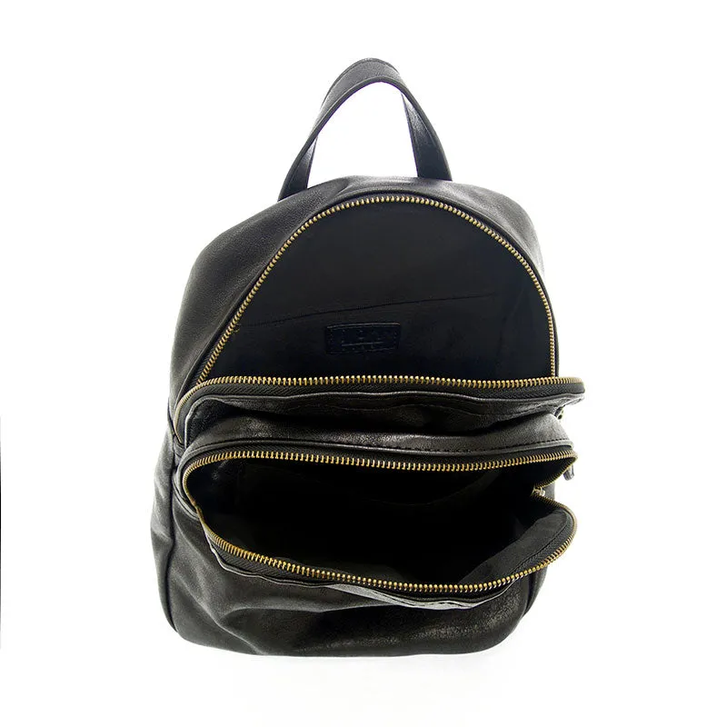 Frankie Soft Backpack in Black