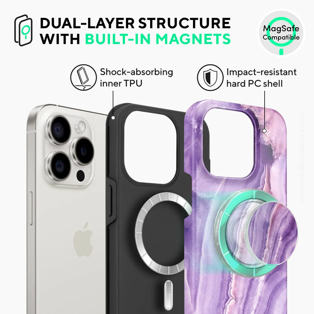 French Violet - iPhone 15 Pro Case