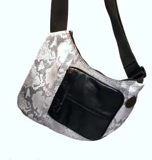 Front Bag Grey & Black