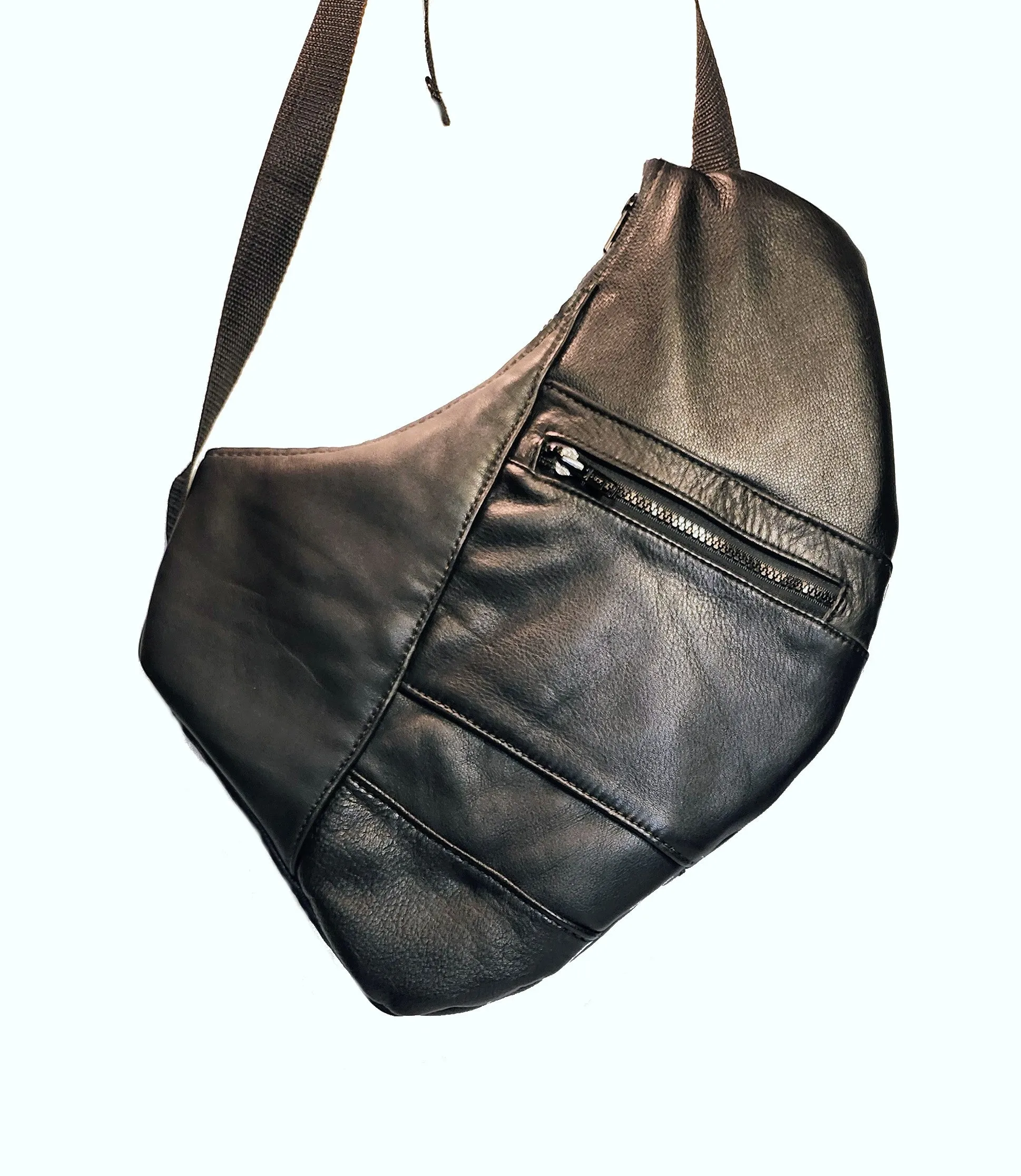 Front Bag Grey & Black