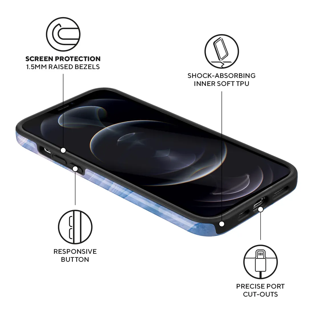 Frozen River Custom - iPhone 12 Pro Max Case