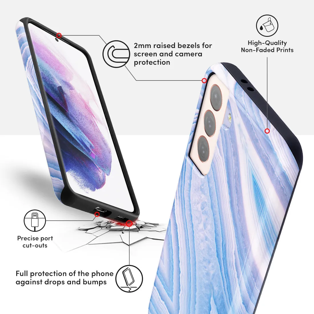Frozen River Custom - Samsung Galaxy S21 5G Case