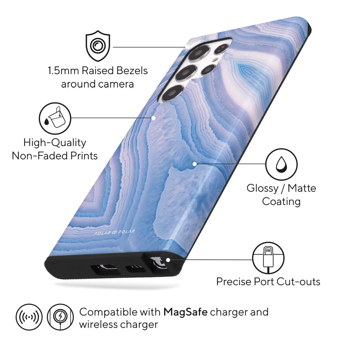 Frozen River - Samsung Galaxy S22 Ultra 5G Case