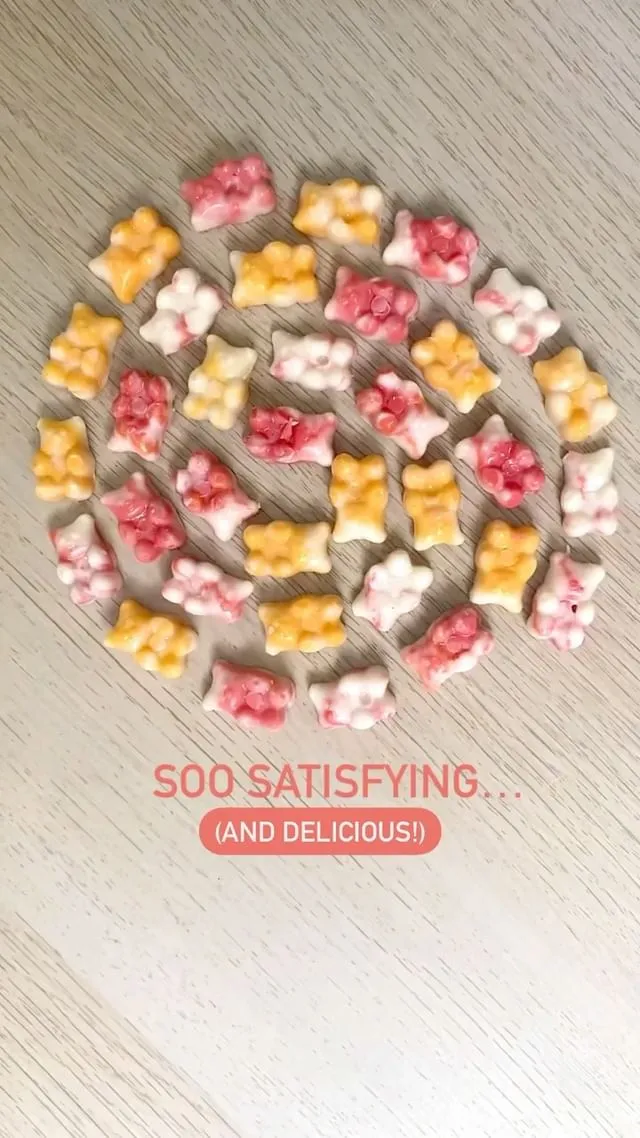 Fruits & Cream Gummy Bears - 12 Pack