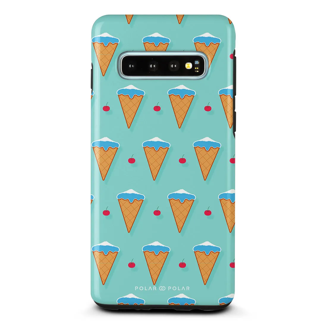 Fujisan Lake Blue Ice Cream Custom - Samsung Galaxy S10 Case
