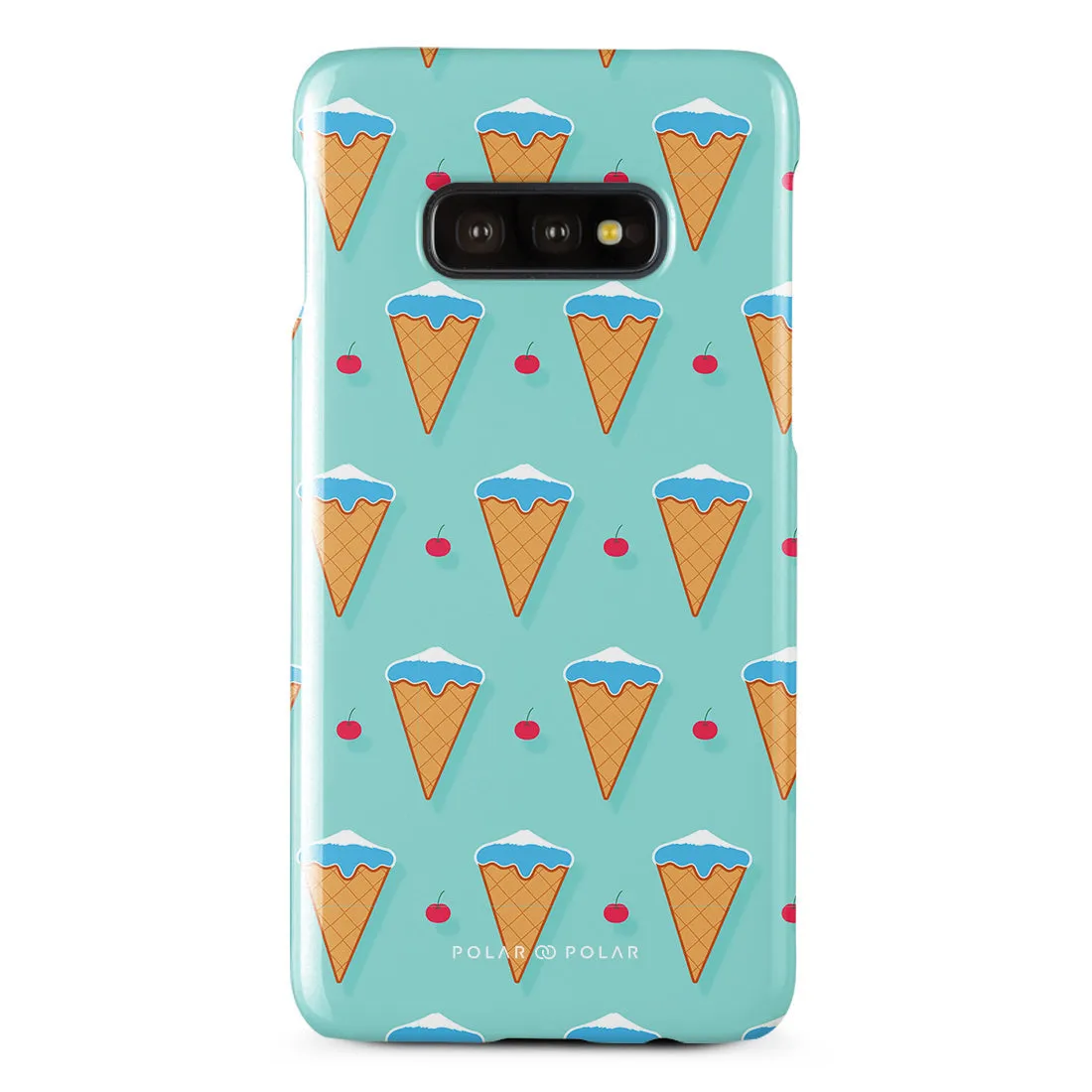 Fujisan Lake Blue Ice Cream Custom - Samsung Galaxy S10E Case