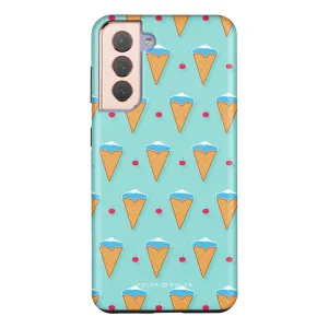 Fujisan Lake Blue Ice Cream Custom - Samsung Galaxy S21 5G Case