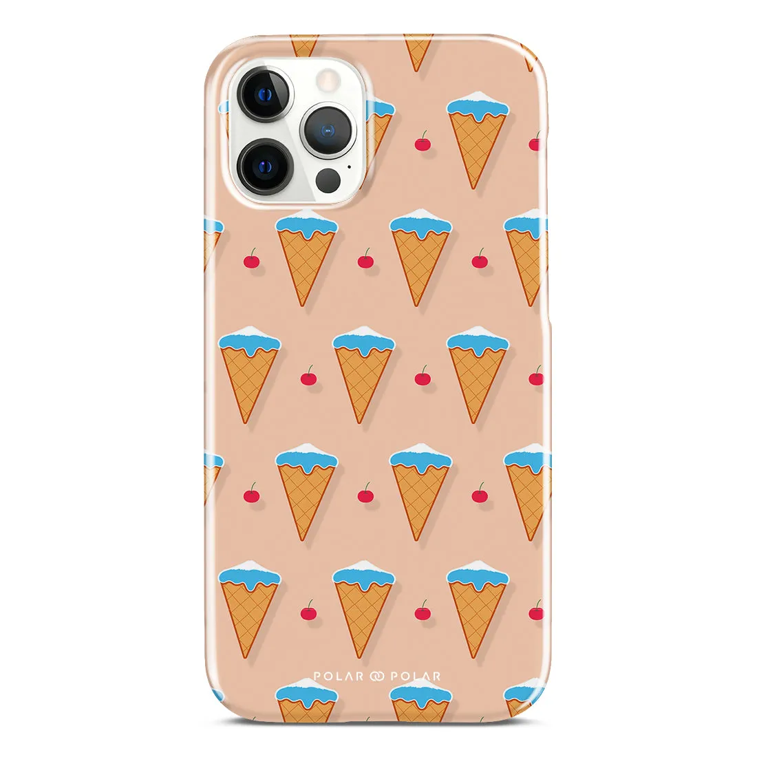 Fujisan Peach Ice Cream Custom - iPhone 12 Pro Case