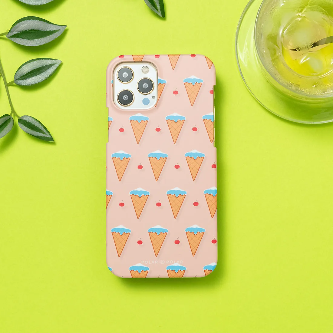 Fujisan Peach Ice Cream Custom - iPhone 12 Pro Case