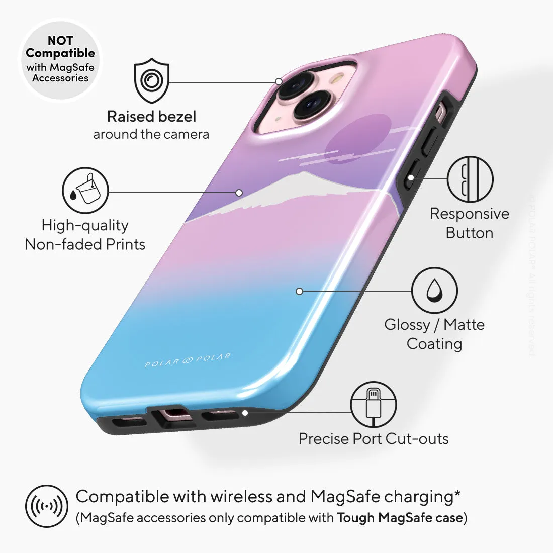 Fujisan Romance Custom - iPhone 15 Case