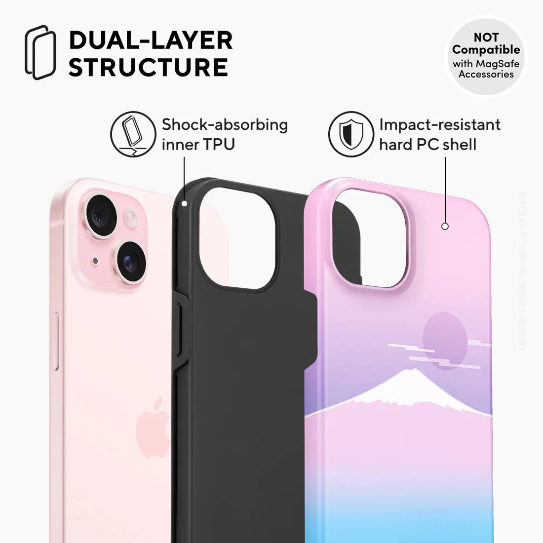 Fujisan Romance - iPhone 15 Plus Case