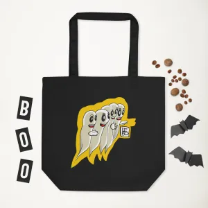 Gaggle of Friendly Ghosts - Lebo Eco Tote Bag