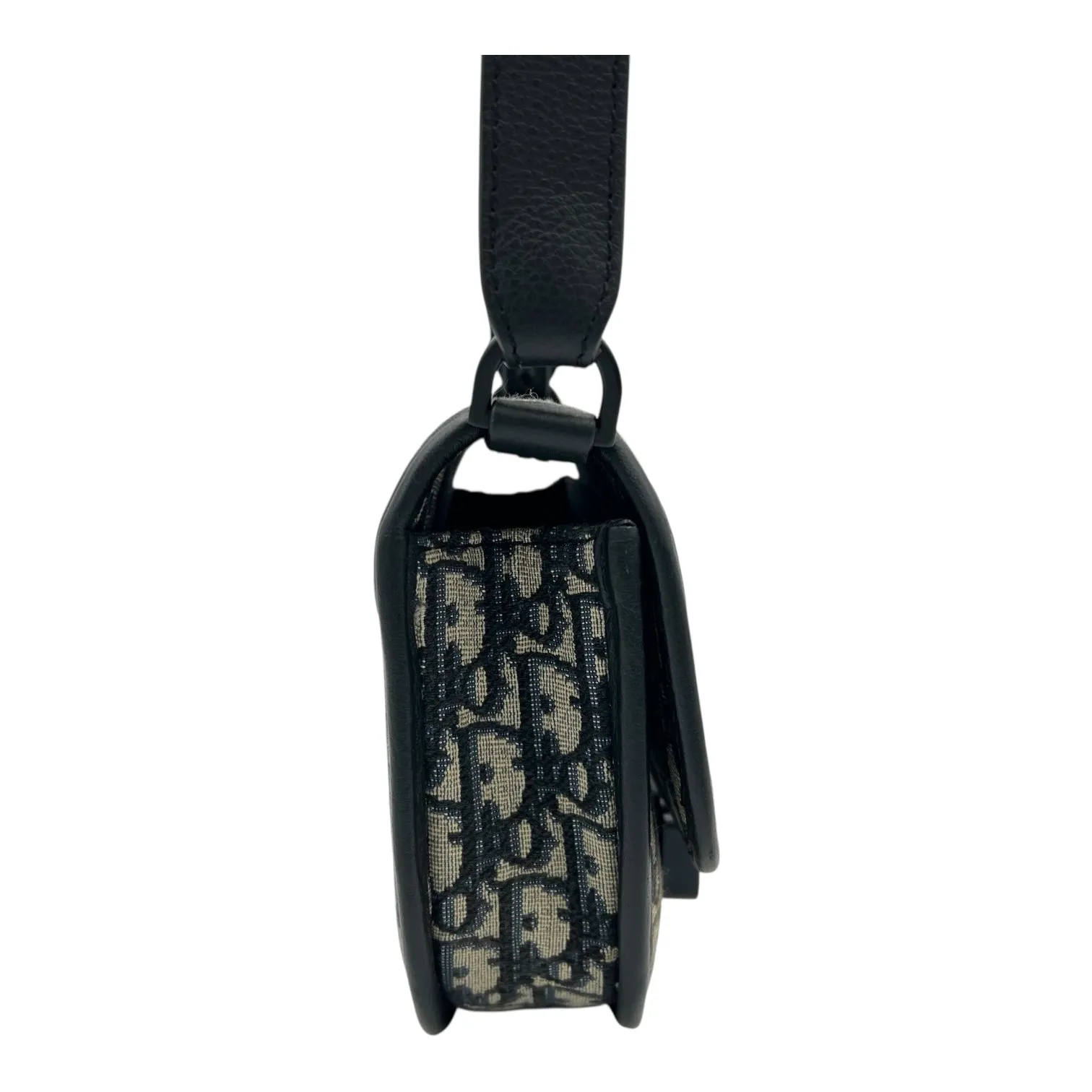 Gallop Crossbody Bag Small Blue in Canvas, Black hardware