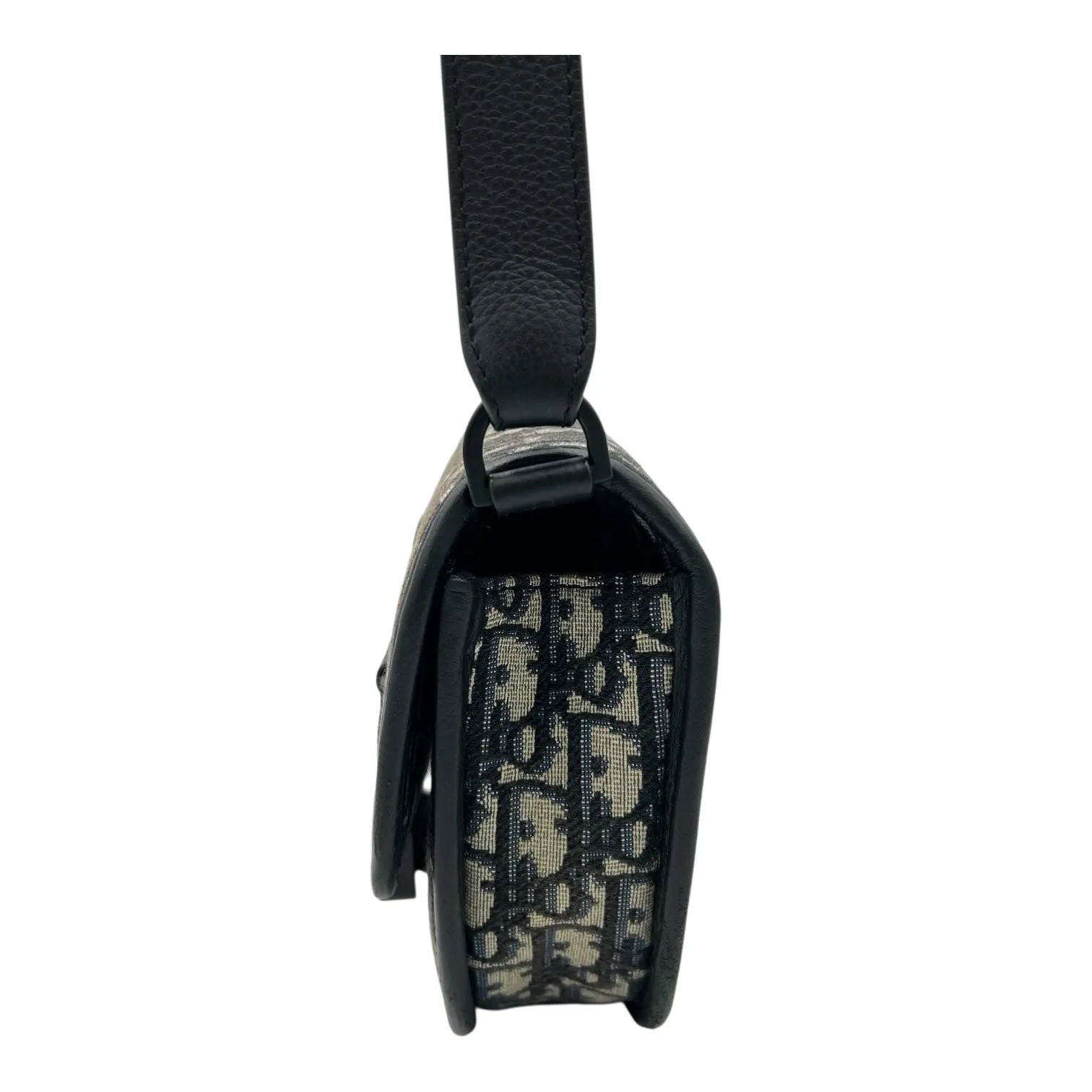 Gallop Crossbody Bag Small Blue in Canvas, Black hardware