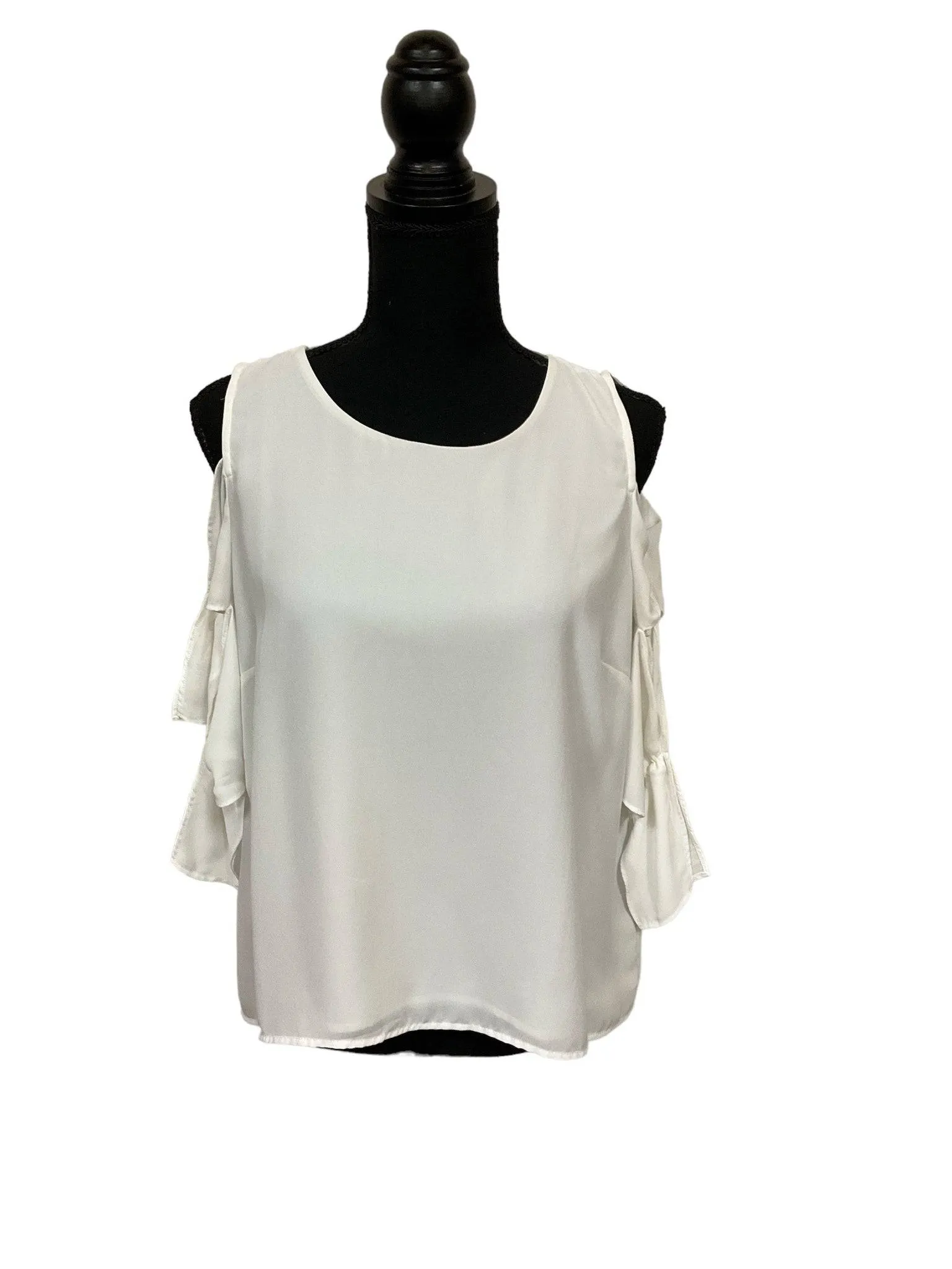 Gianni Bernini White Blouse Size Medium