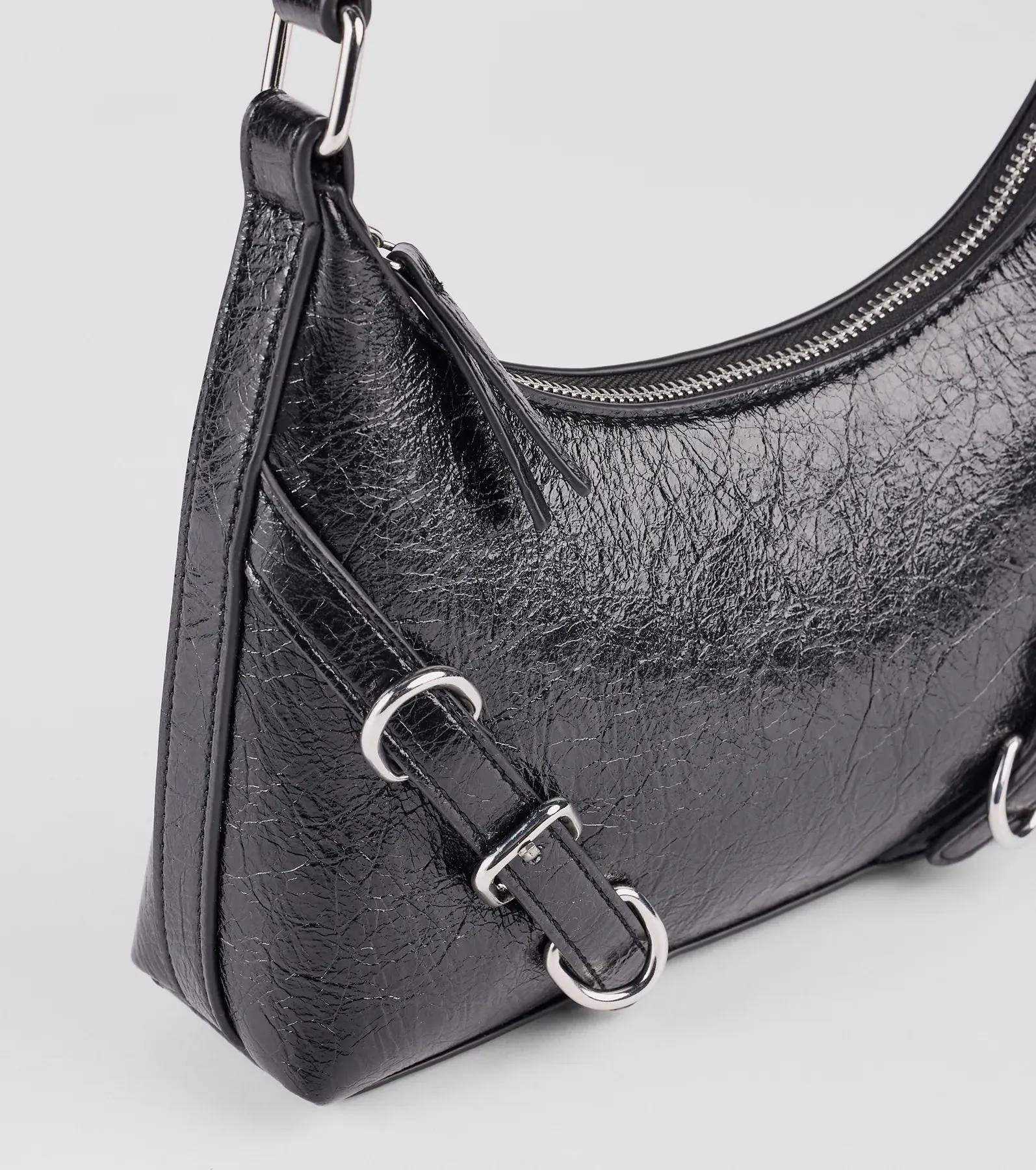 Girl On The Run Buckle Shoulder Bag