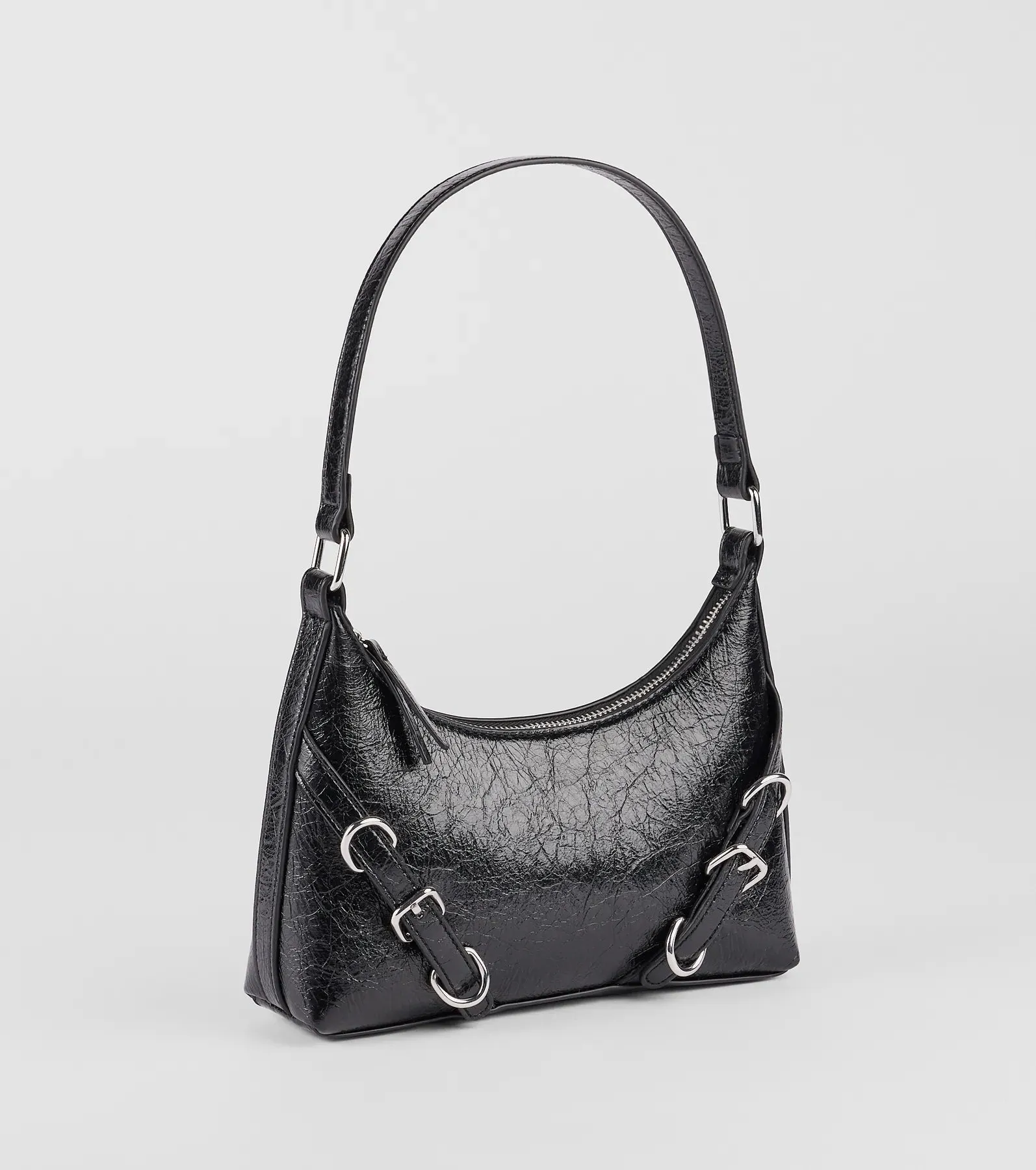 Girl On The Run Buckle Shoulder Bag