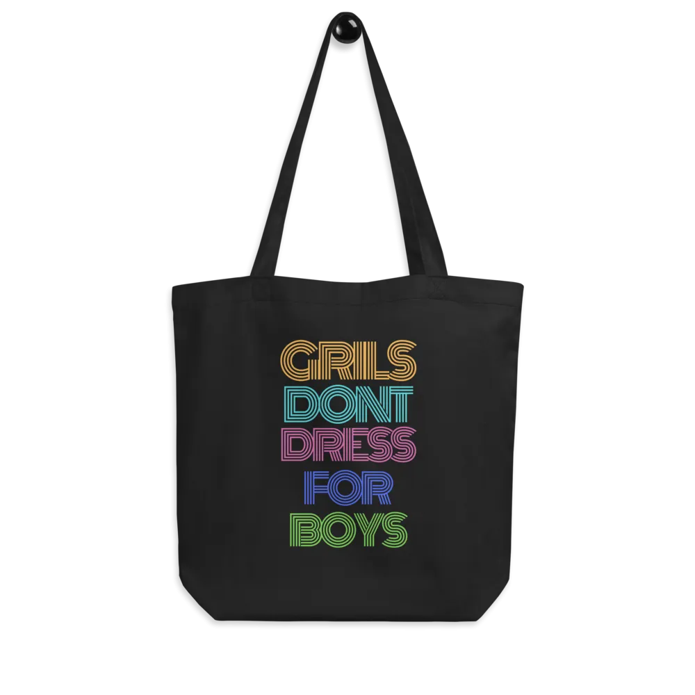 Girls Don't Feminist Themed Premium Eco Tote Bag