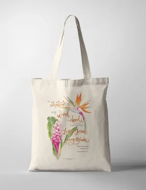 Giving Thanks {Tote Bag}