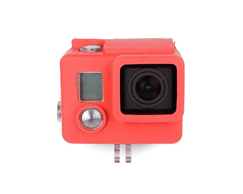 GoPro Silicone Case Cover for Hero 3  / Hero 3 Plus Camera - Red