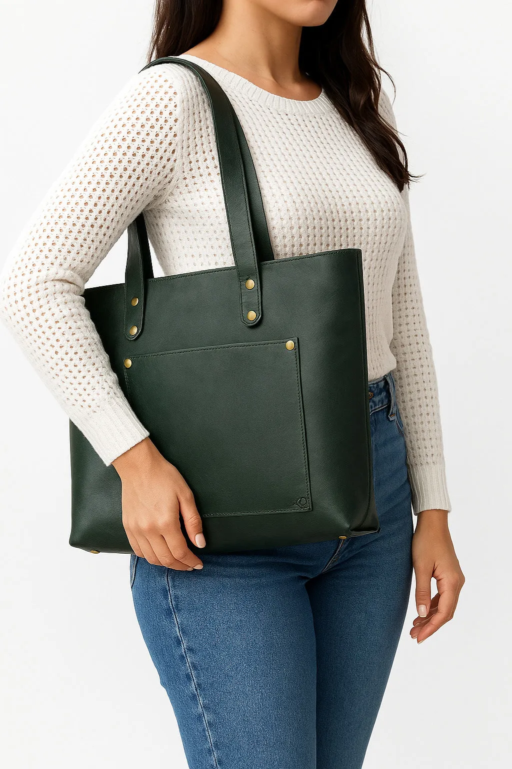 Green Luxurious Tote Bag