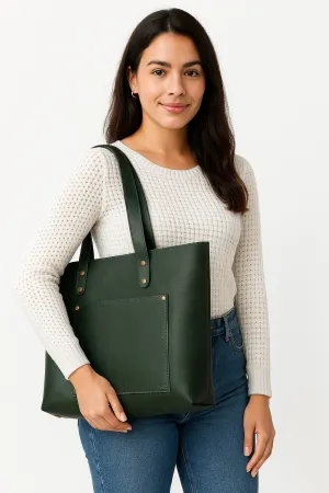 Green Luxurious Tote Bag