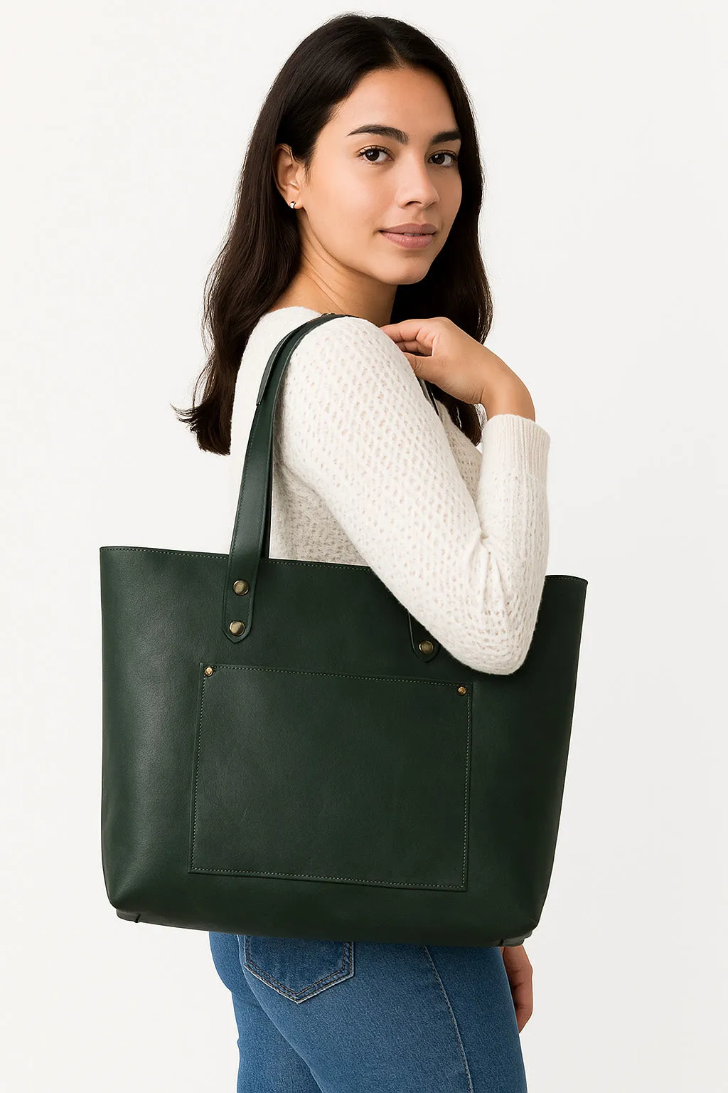 Green Luxurious Tote Bag
