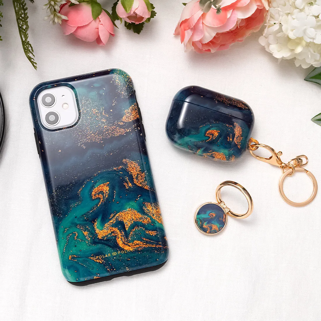 Green Night Quicksand Custom - iPhone 11 Pro Case