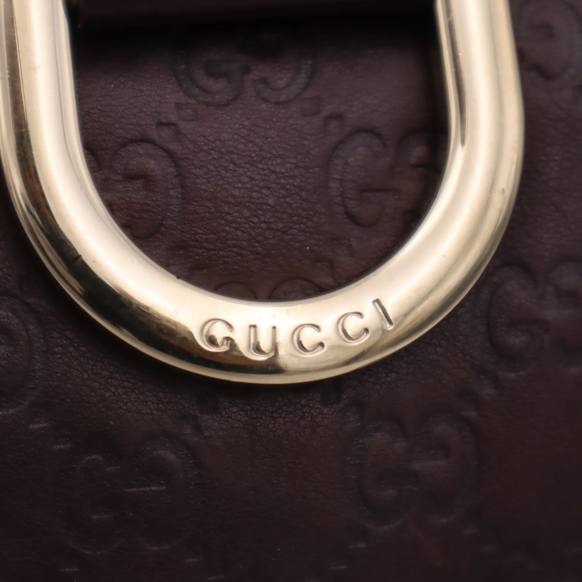 Gucci Guccissima Leather Abbey D-Ring Crossbody Bag