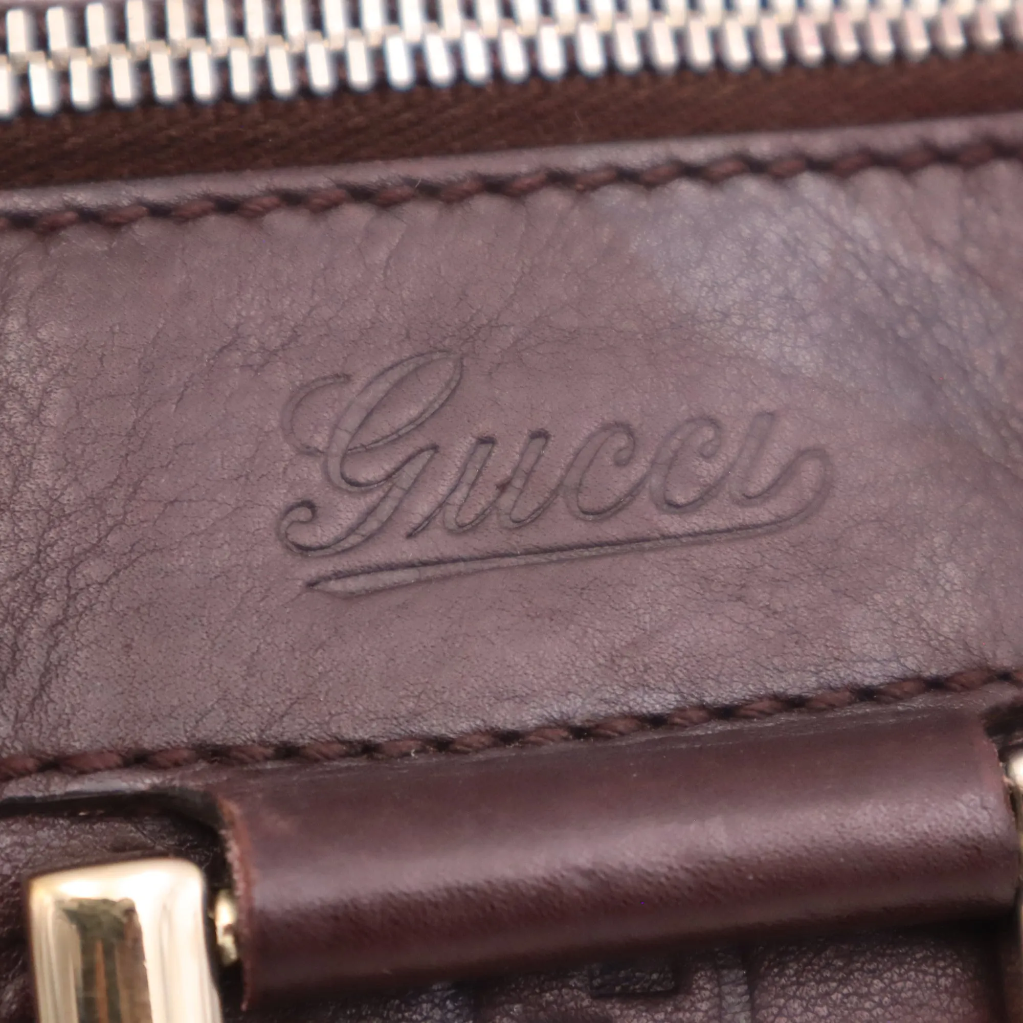 Gucci Guccissima Leather Abbey D-Ring Crossbody Bag