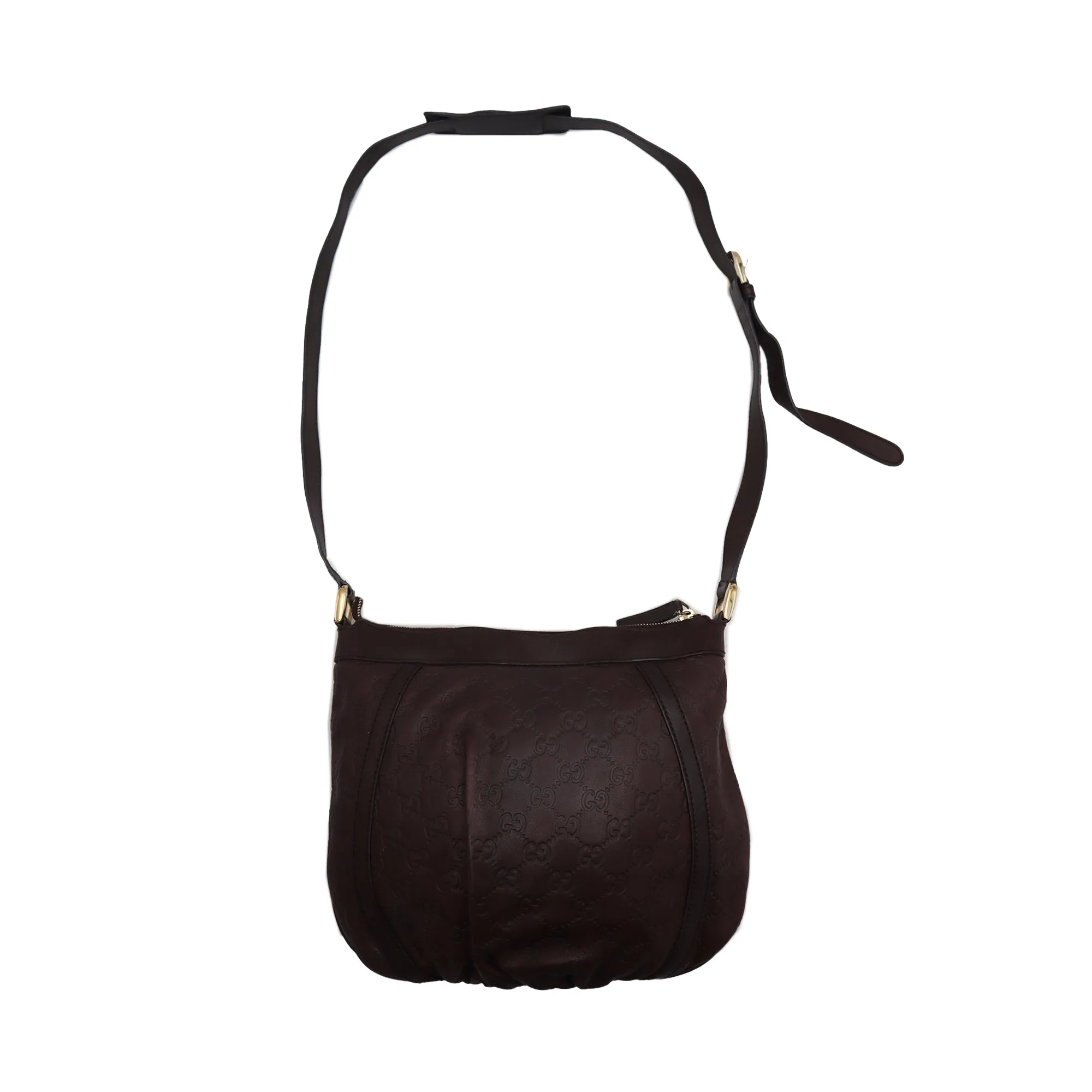 Gucci Guccissima Leather Abbey D-Ring Crossbody Bag