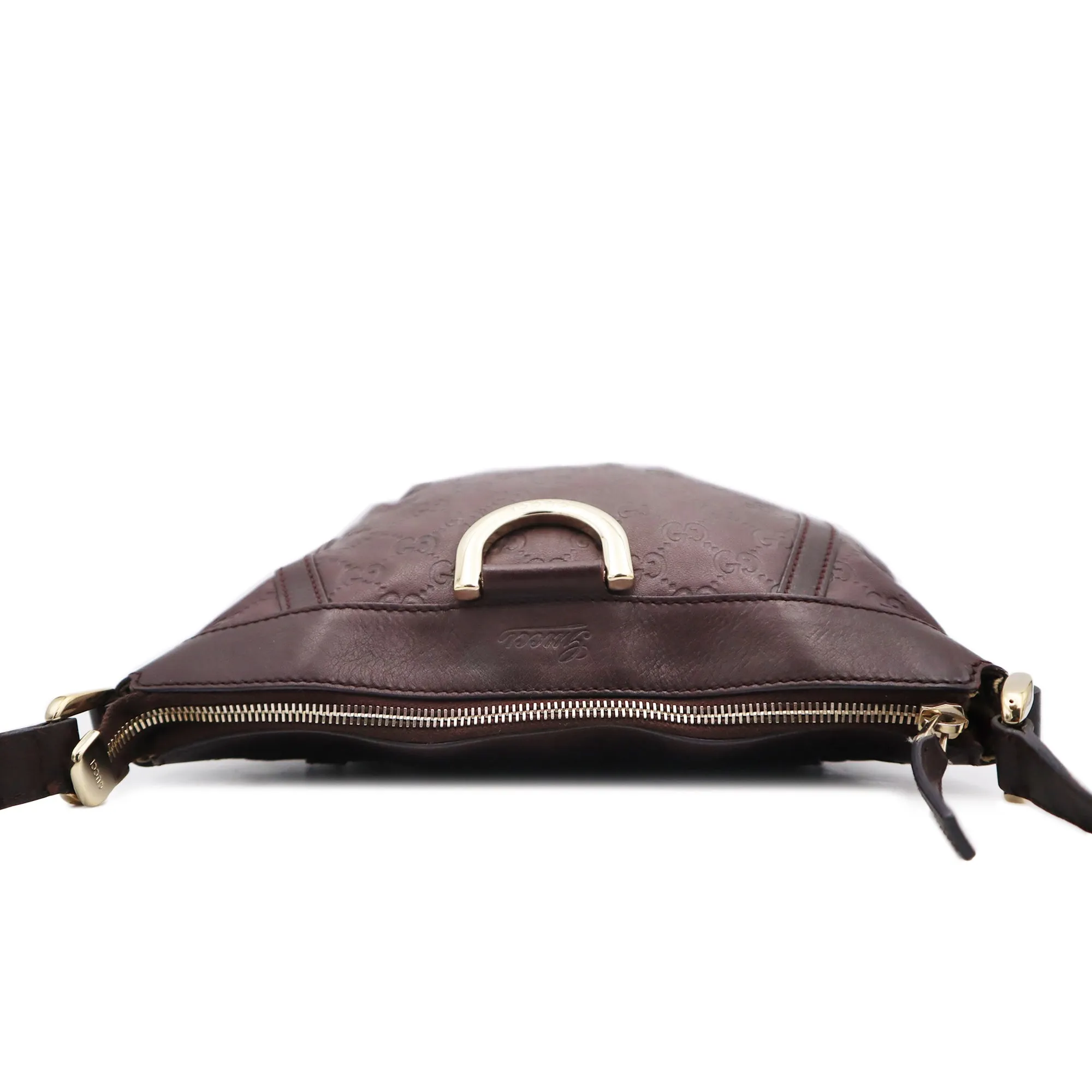 Gucci Guccissima Leather Abbey D-Ring Crossbody Bag