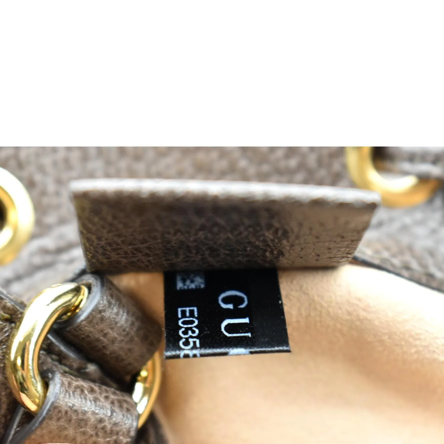 GUCCI Ophidia Small GG Canvas Bucket Bag Beige 550620