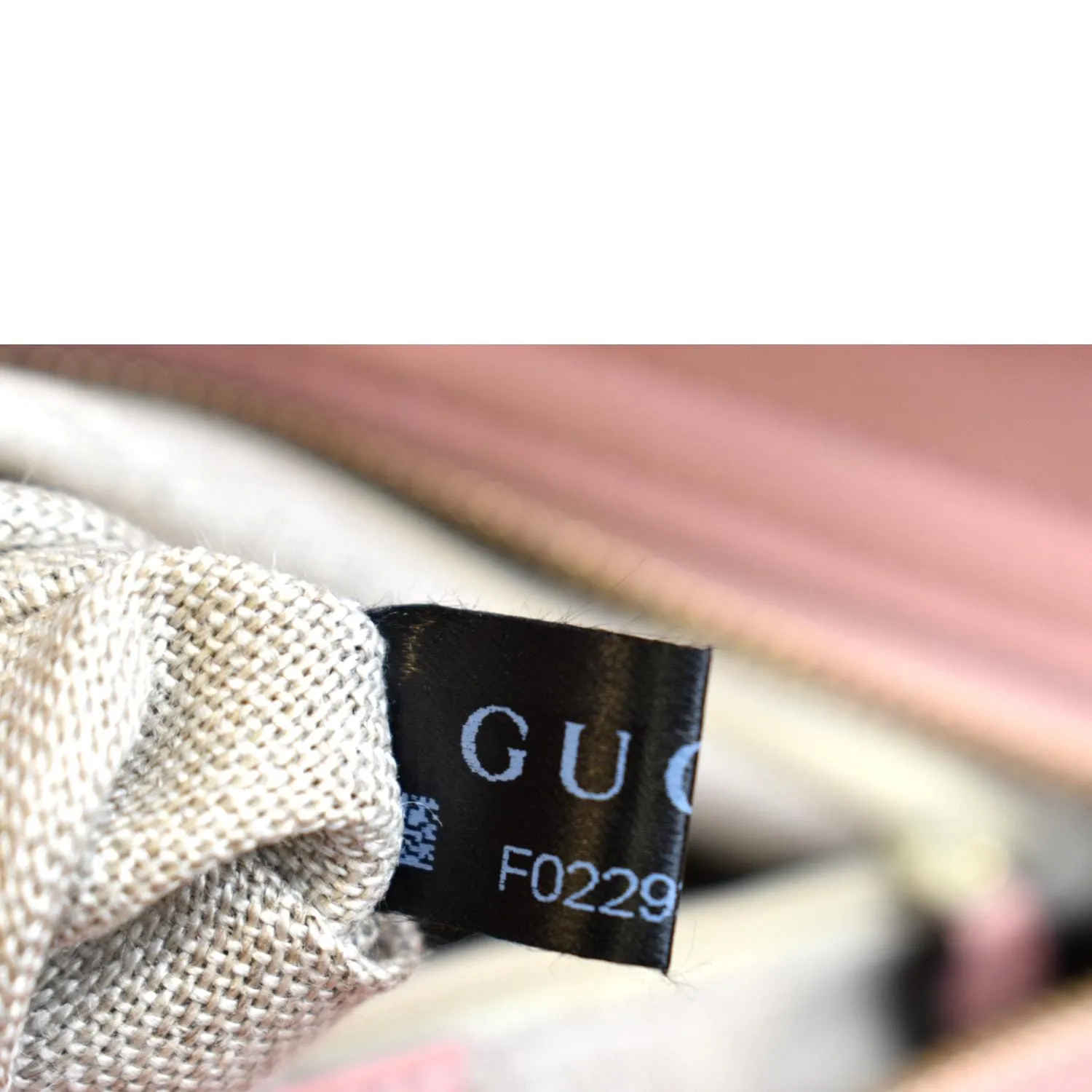 GUCCI Small Bree GG Leather Crossbody Bag Light Pink 449241