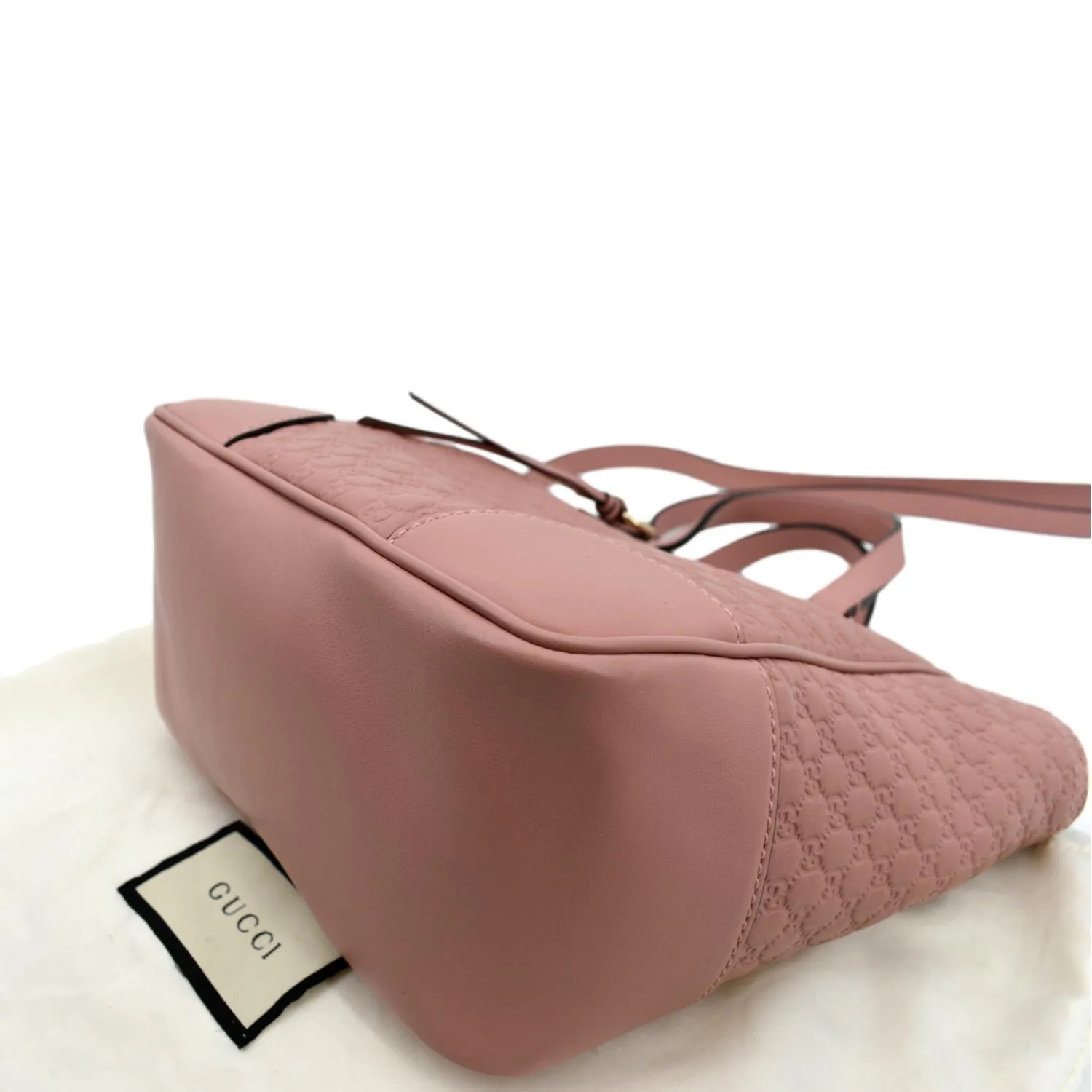 GUCCI Small Bree GG Leather Crossbody Bag Light Pink 449241
