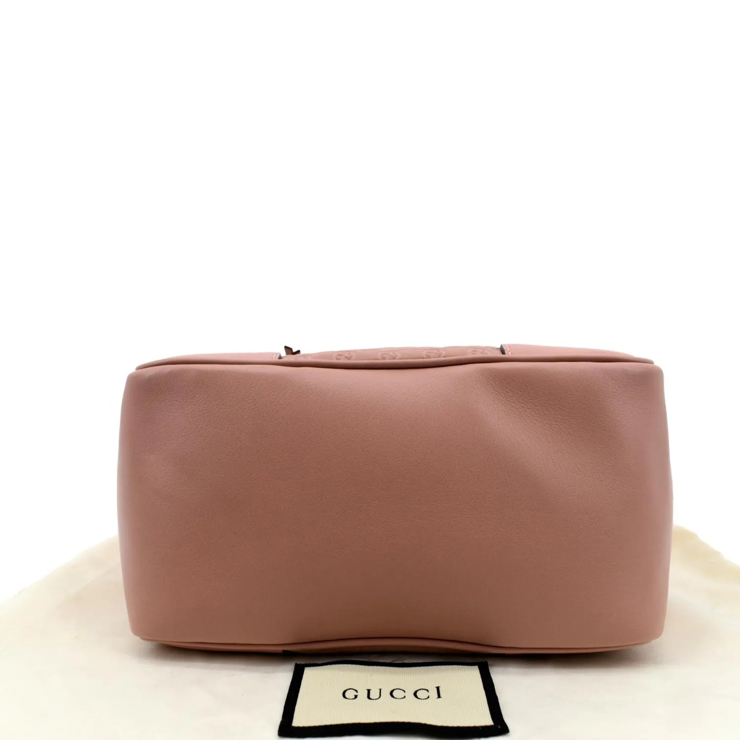 GUCCI Small Bree GG Leather Crossbody Bag Light Pink 449241