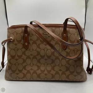 Handbag Designer By Coach, Size: Large