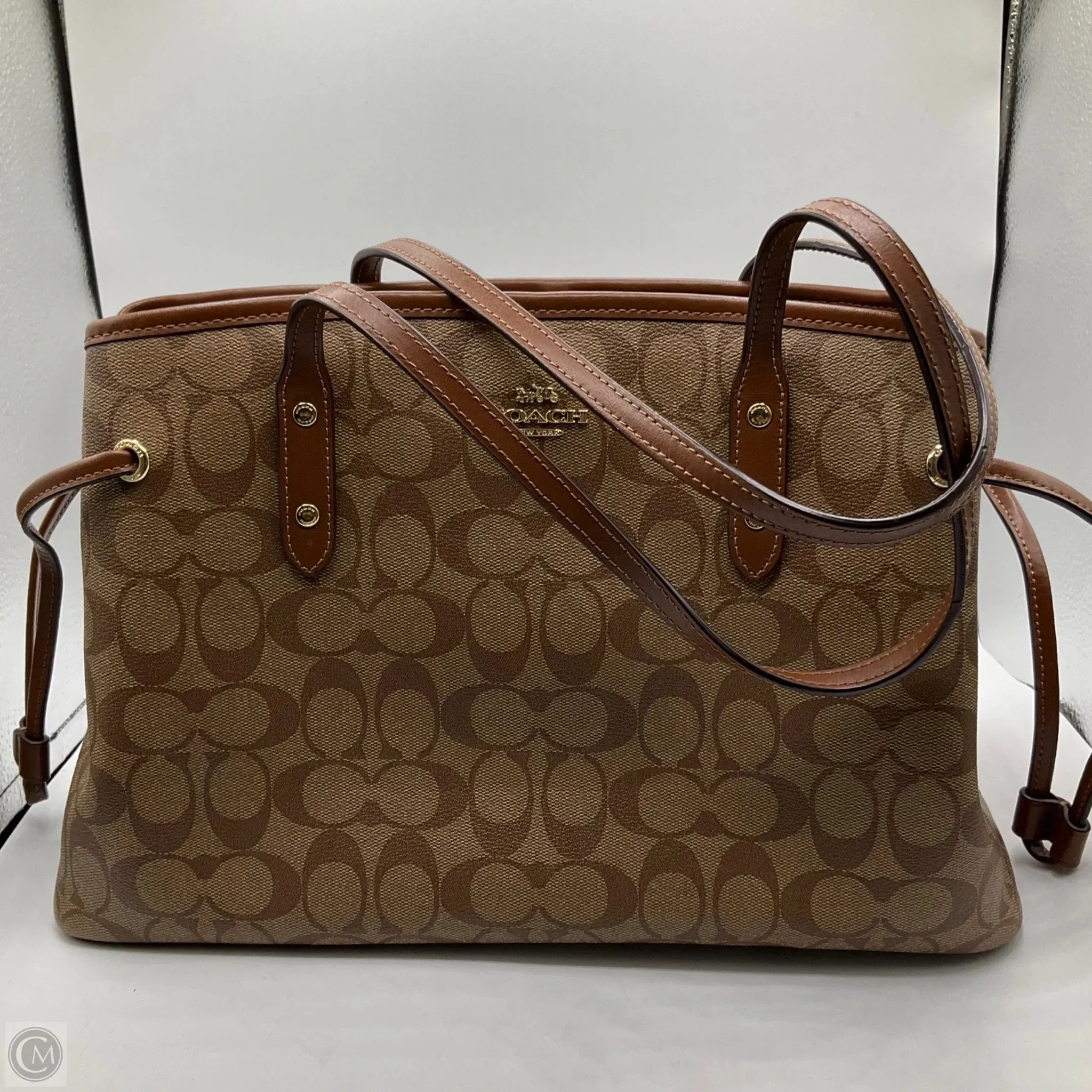 Handbag Designer By Coach, Size: Large