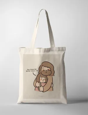 He knows Me Best {Tote Bag}