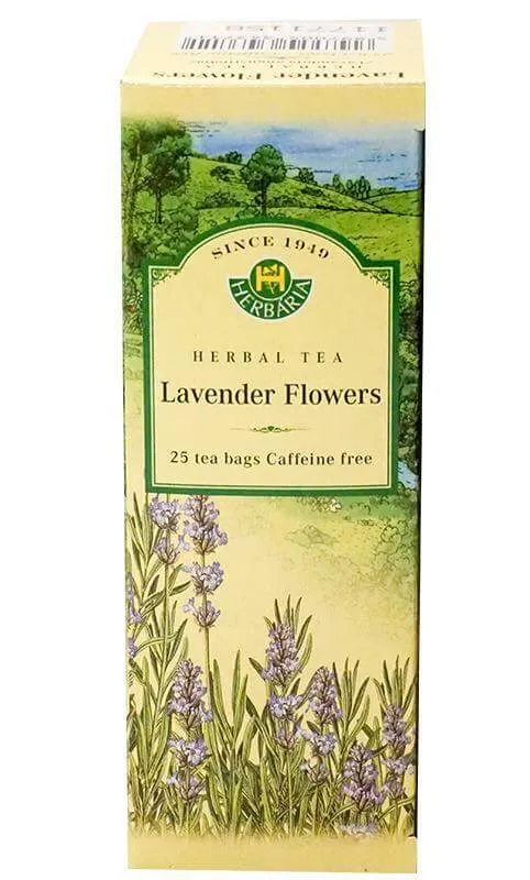 Herbaria  Lavender Tea 25 Tea Bags
