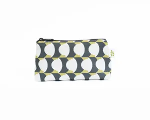 Hercule Zipper Mini Pouch – Moss Green (8" x 4.5" x 2")