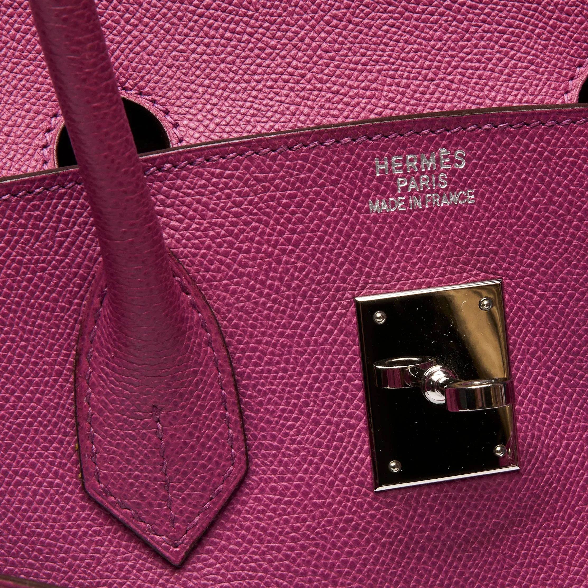 Hermes Cyclamen Epsom Leather Birkin 35