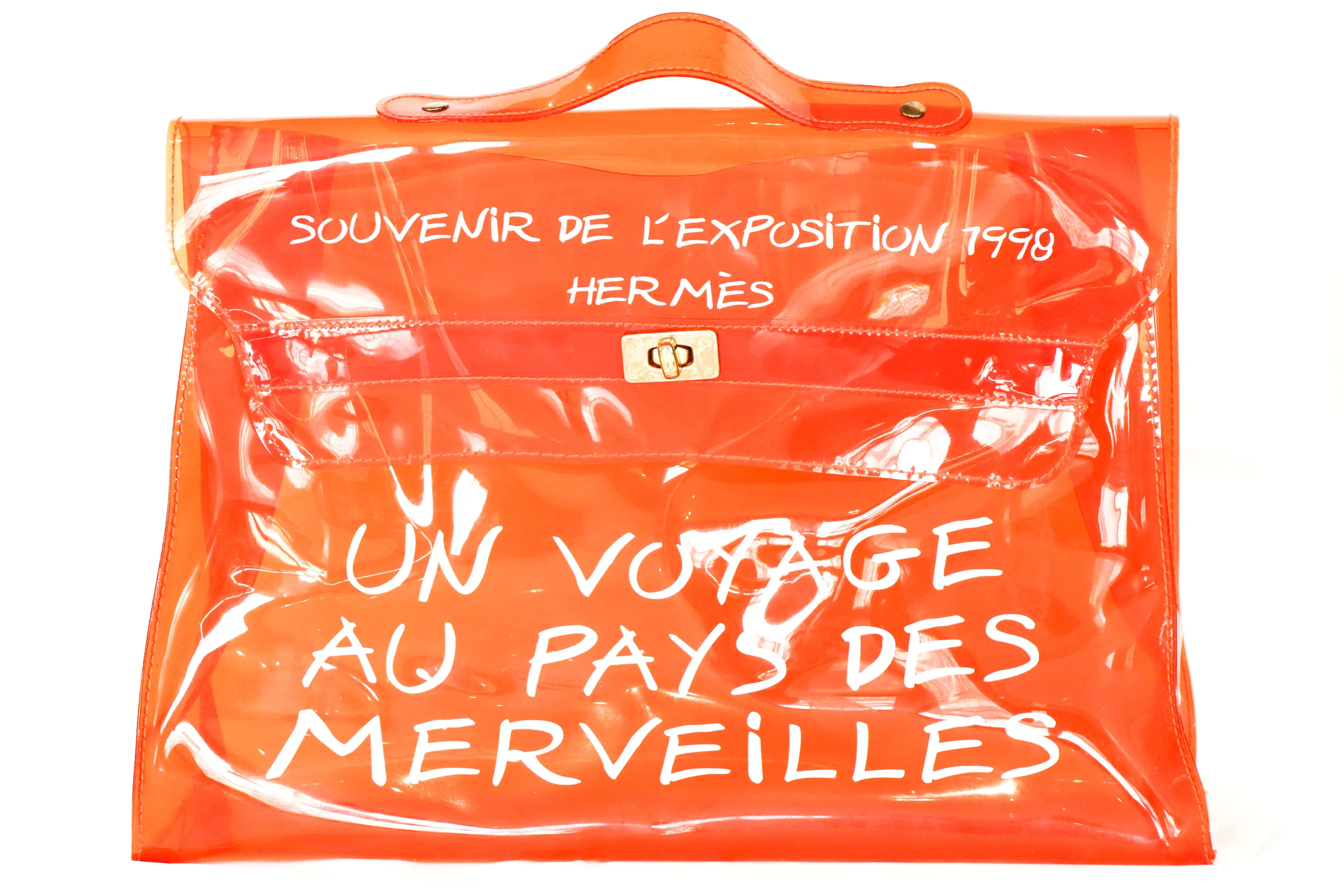 Hermes Vinyl Souvenir de L'Exposition Kelly