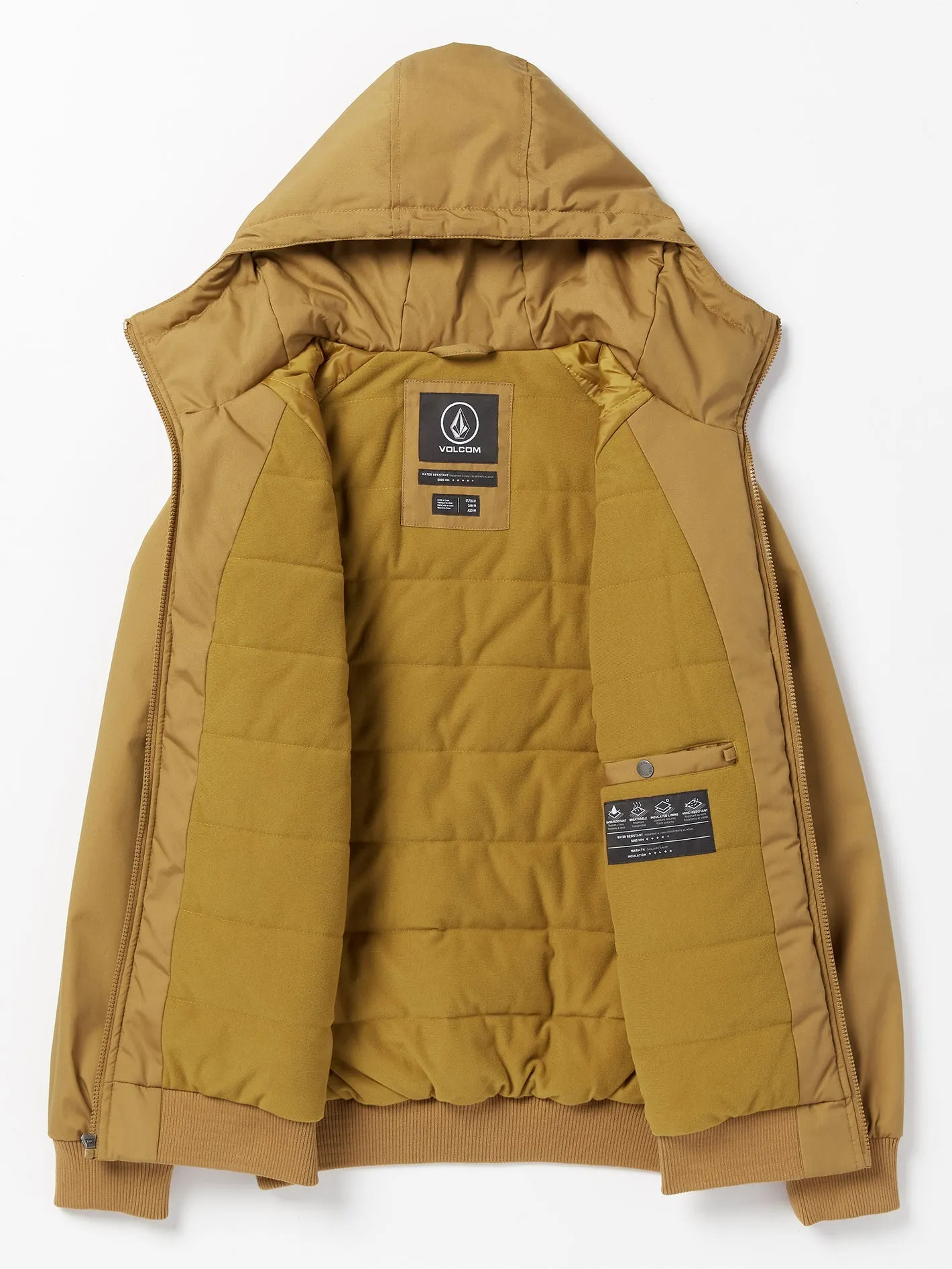 Hernan 5K Jacke - TOBACCO